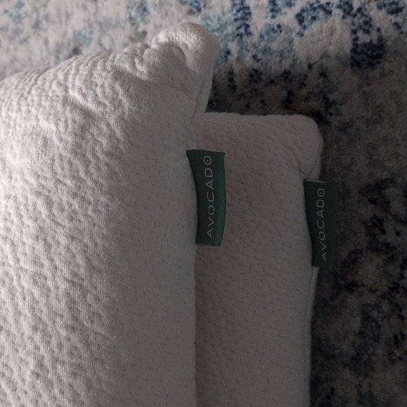 Avocado Green Pillow: Adjustable Organic Bed Pillow - Cream - Picture 5 of 5